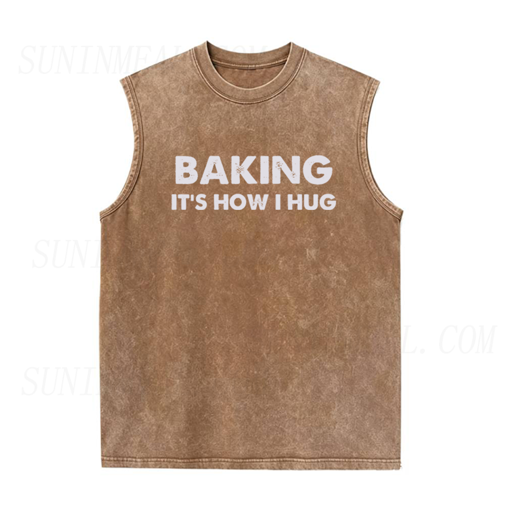 Baking It's How I Hug Unisex Tank Top