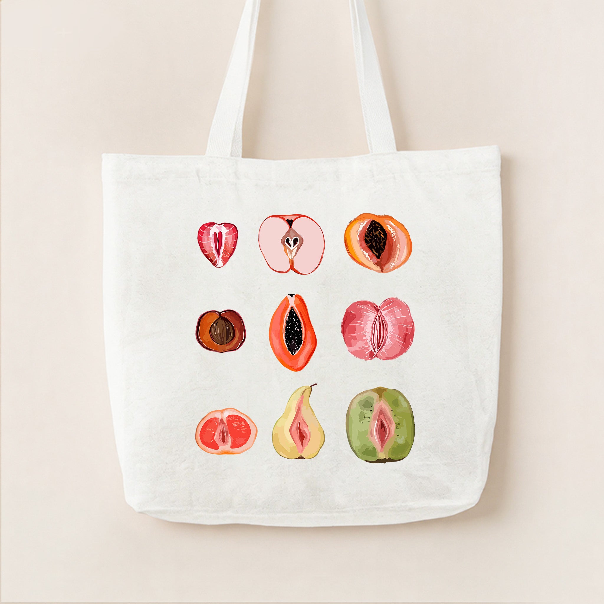 Fruits Canvas Tote Bag
