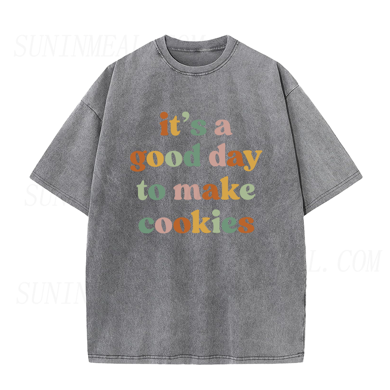 クッキーを作るのに最適な日 ユニセックスTシャツ