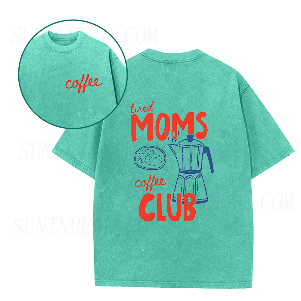 Tired Moms Coffee Club Unisex Tee