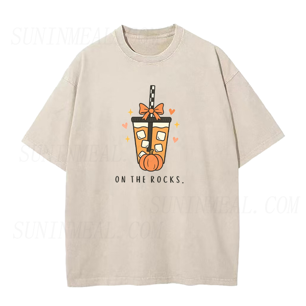 Pumpkin Spice Iced Coffee Unisex Tee