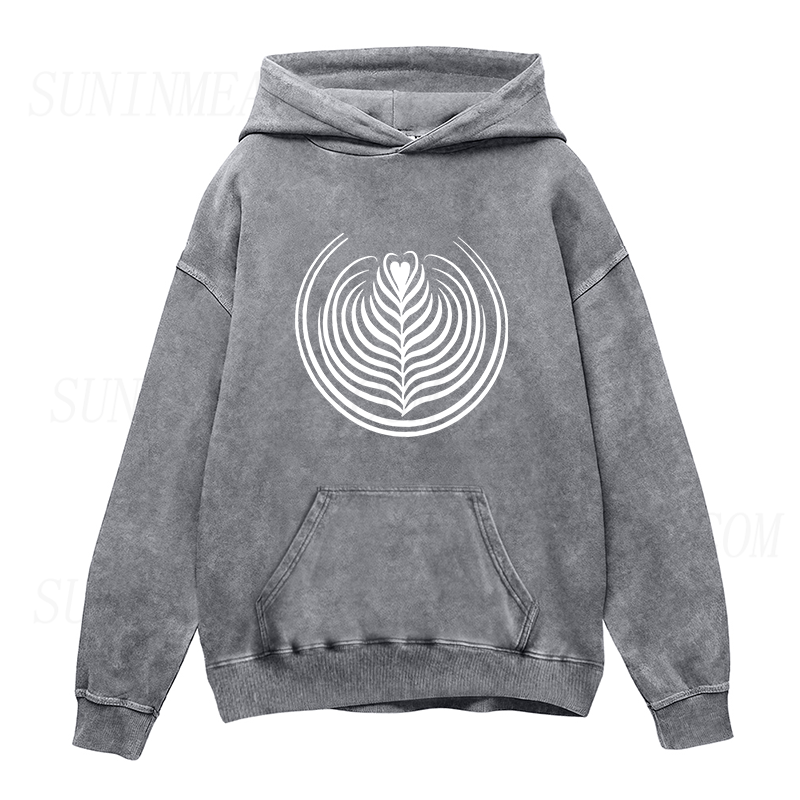 coffee latte art Unisex Hoodie