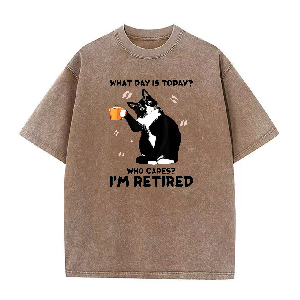 who cares I'm retired Unisex Tee