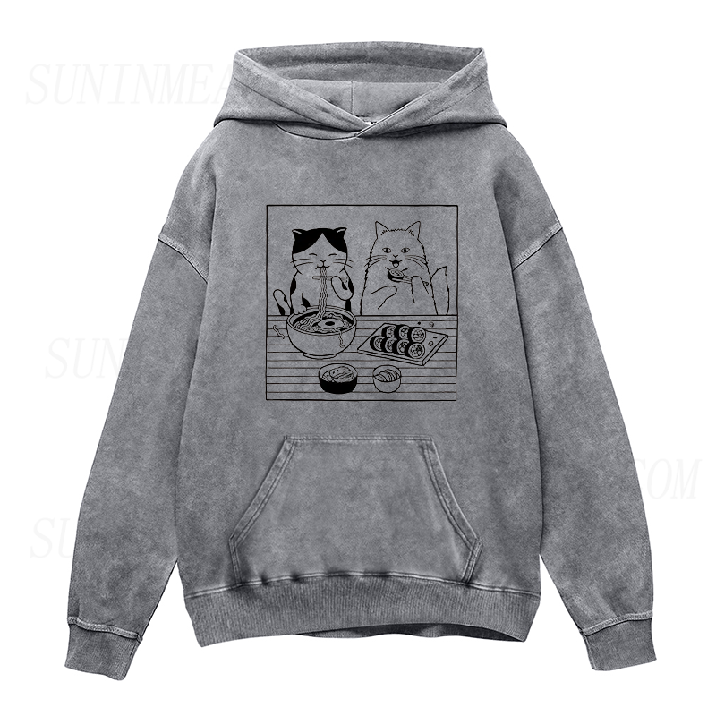 Sushi & Egg Noodles Unisex Hoodie