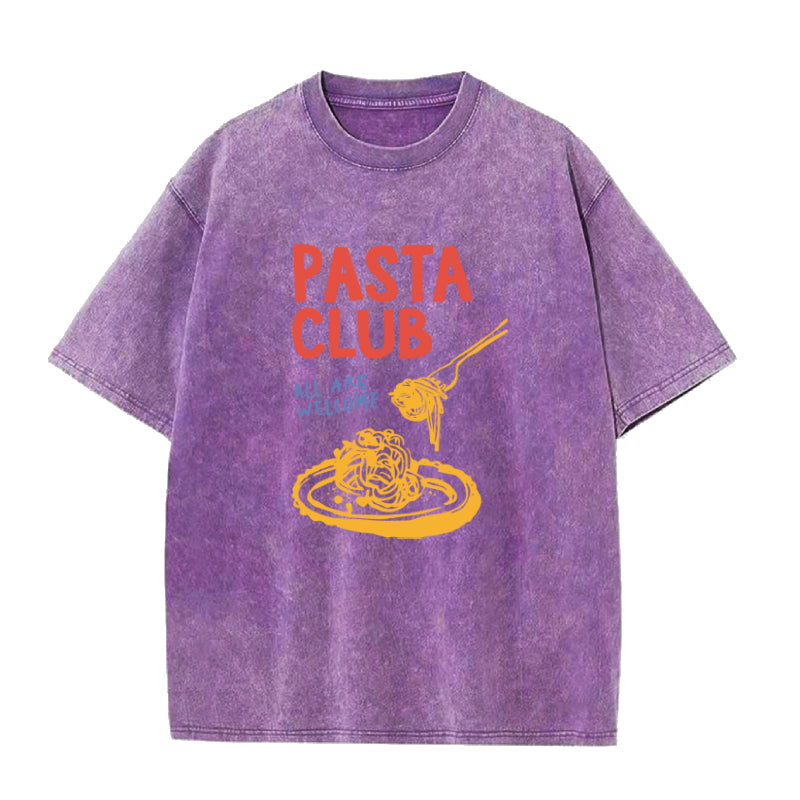 パスタクラブ ユニセックスTシャツ
