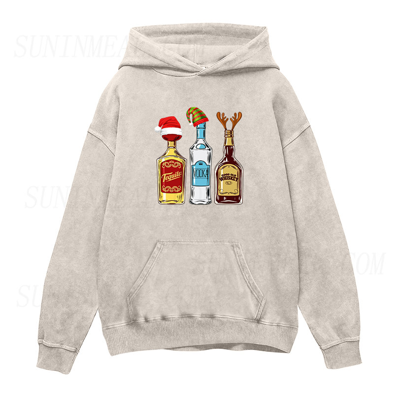 Tequila Vodka Whiskey Unisex Hoodie