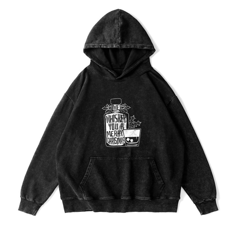 We Whiskey You A Merry Christmas Unisex Hoodie