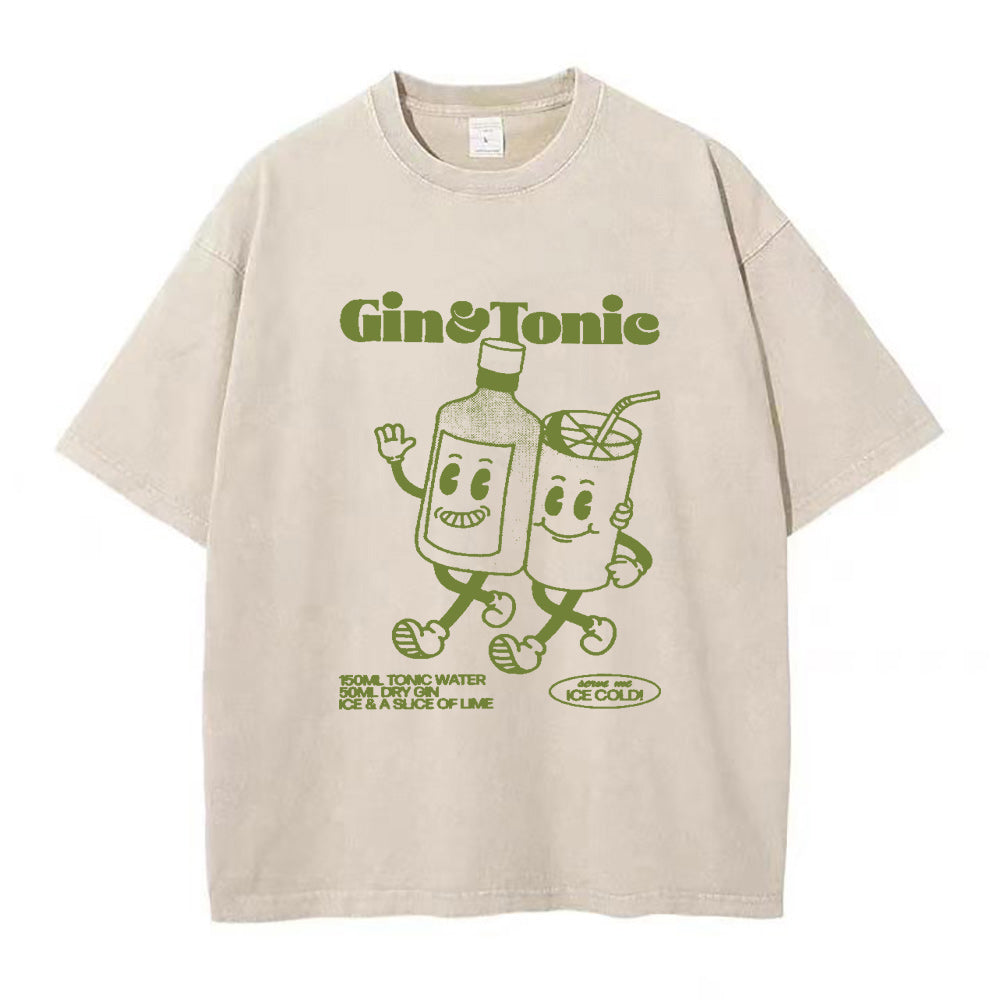 ジン・アンド・トニック ユニセックスTシャツ