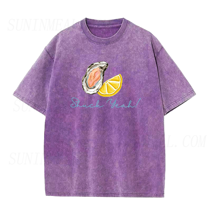 Shuck Yeah Oyster & Lemon Unisex Tee
