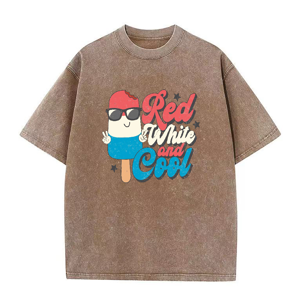 Red White And Cool Unisex Tee
