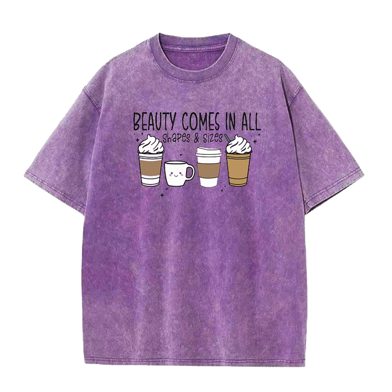 Beauty Comes in All Shapes Unisex Tee