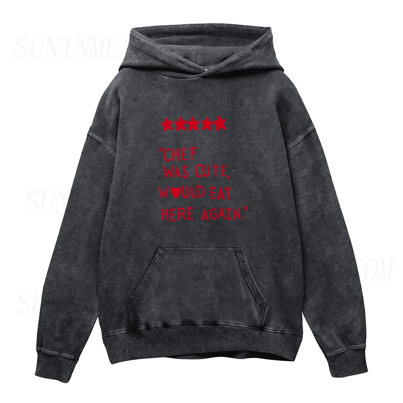 Chef was cute Unisex Hoodie