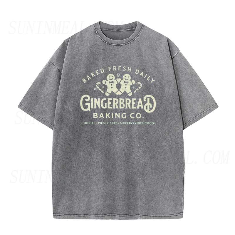 Gingerbread Baking Co. Christmas Unisex Tee