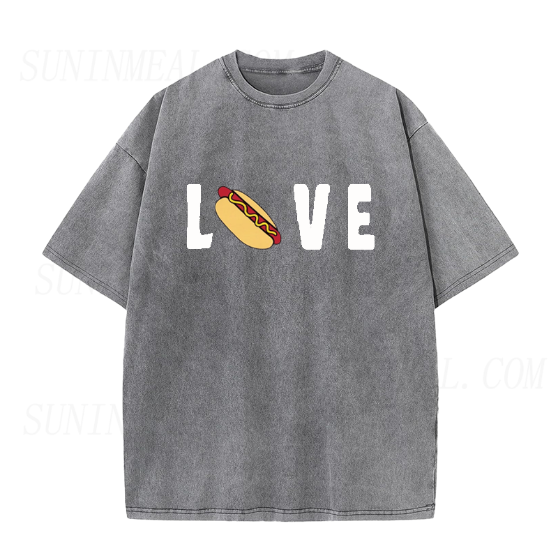 Love Hot Dog Unisex Tee