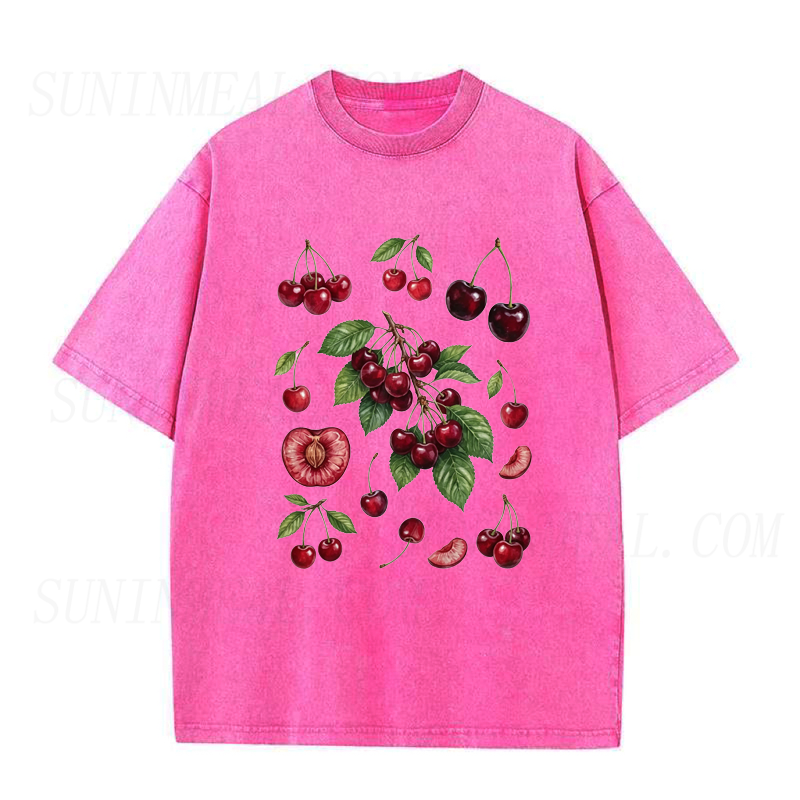 Cherry Branch & Slices Unisex Tee