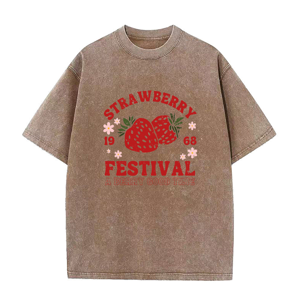 strawberry festival Unisex Tee
