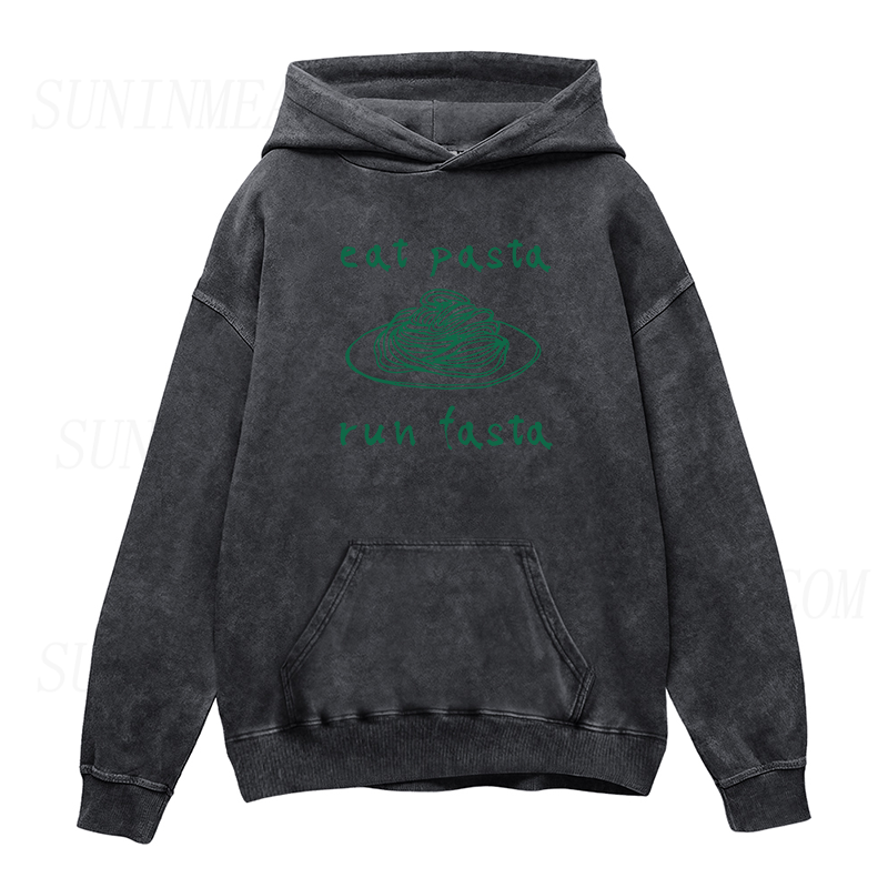 Eat Pasta Run Fasta Unisex Hoodie