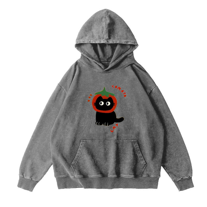 tomato cat Unisex Hoodie