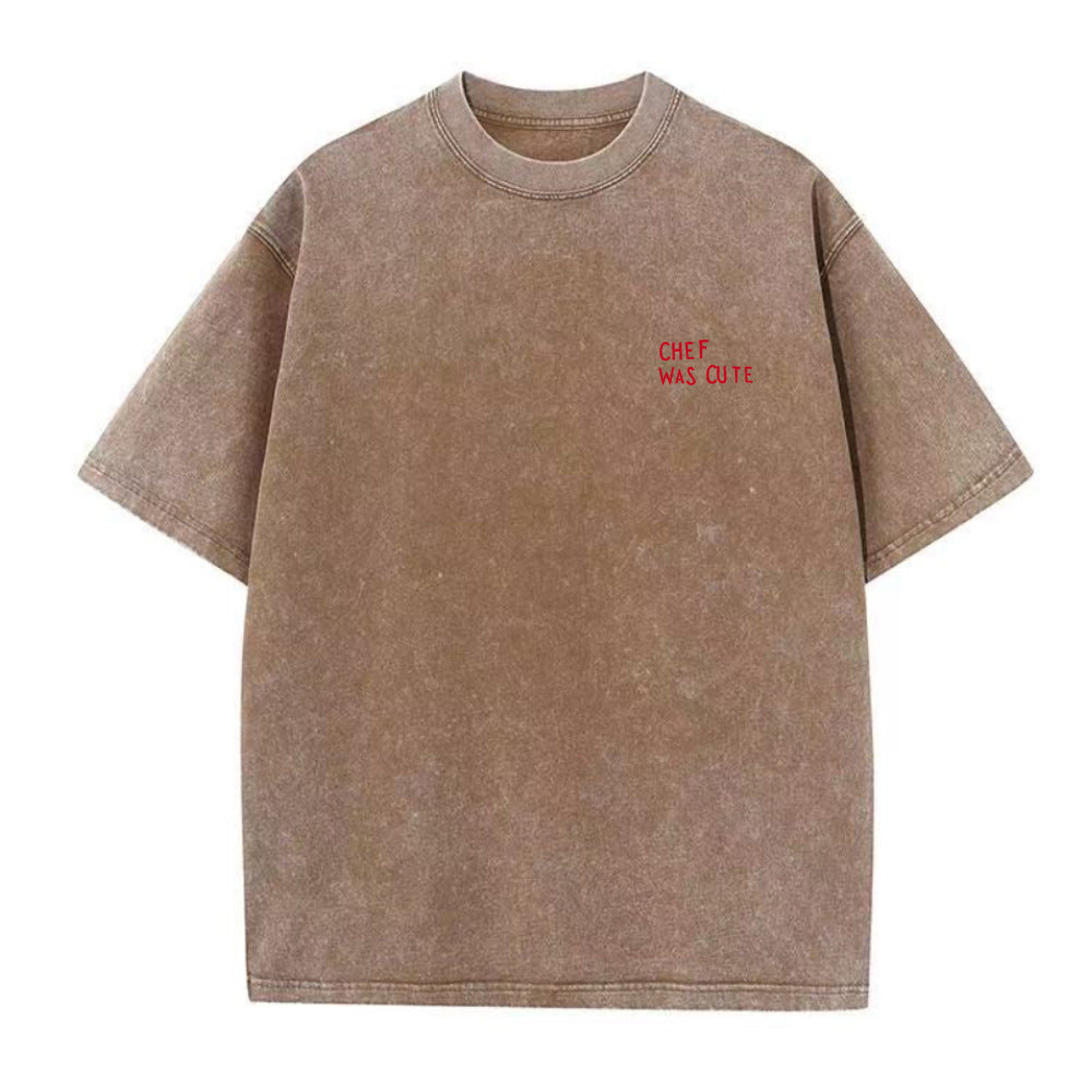 Chef was cute Unisex Tee
