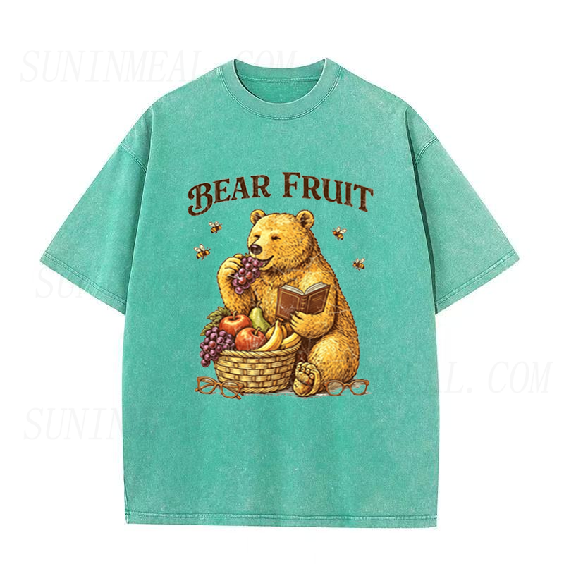 Funny Bear Fruit Unisex Tee