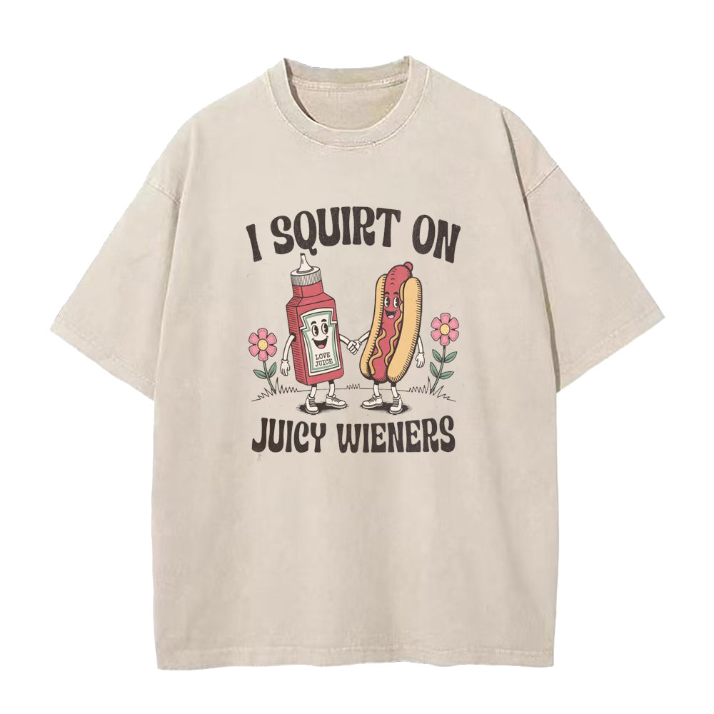 ジューシー・ウィーナーズ ユニセックスTシャツ