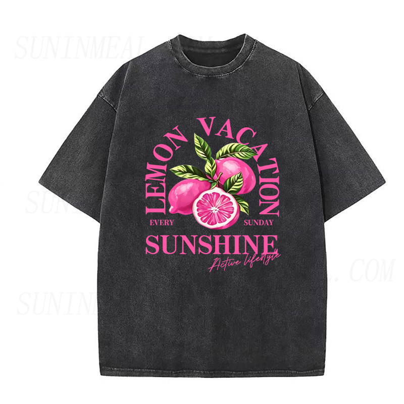 Lemon Vacation & Sunshine Unisex Tee