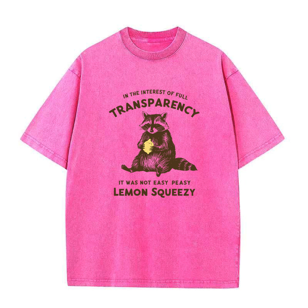 イット・ワズ・ノット・イージー・ピージー・レモン・スクイージー・ユニセックスTシャツ