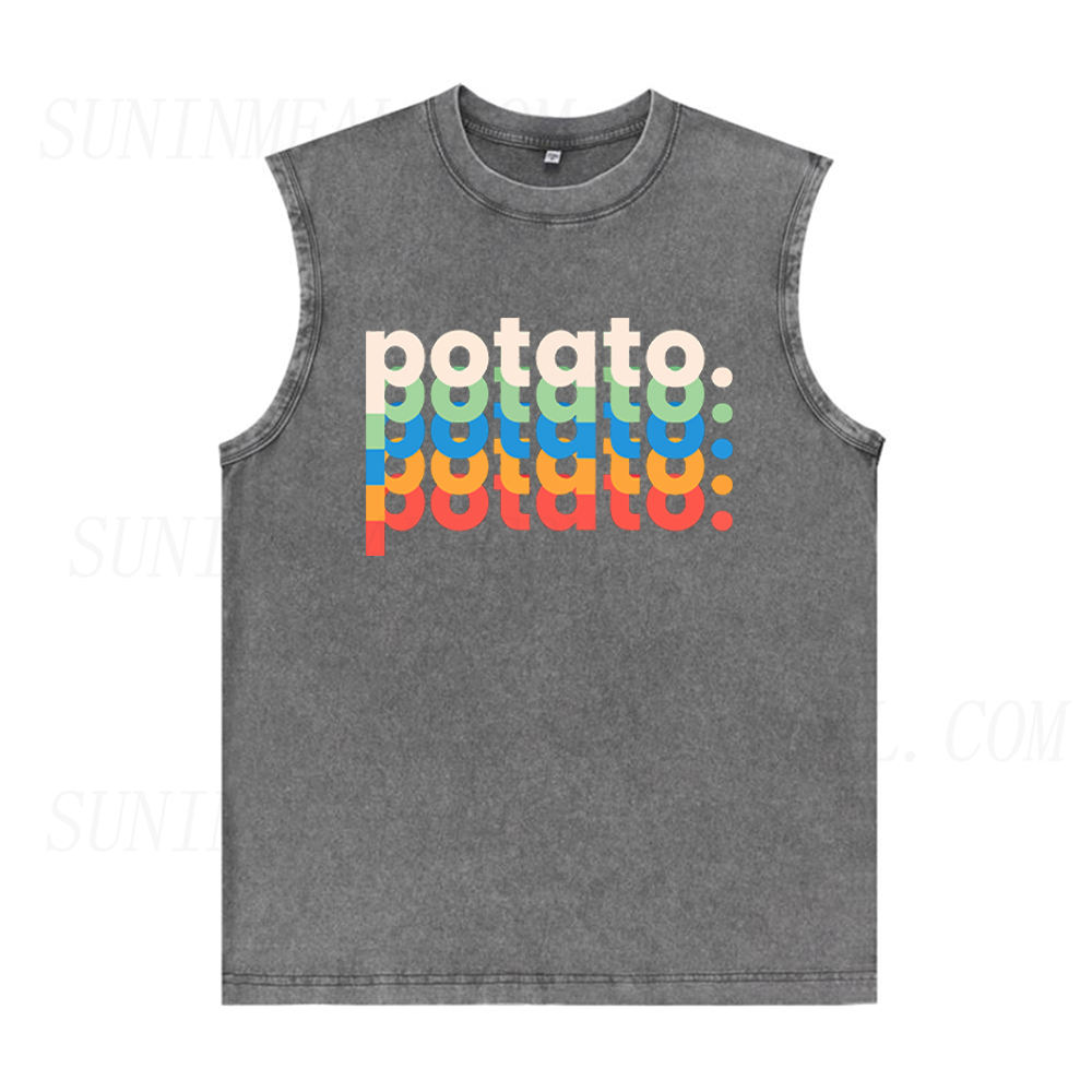 Potato Unisex Tank Top