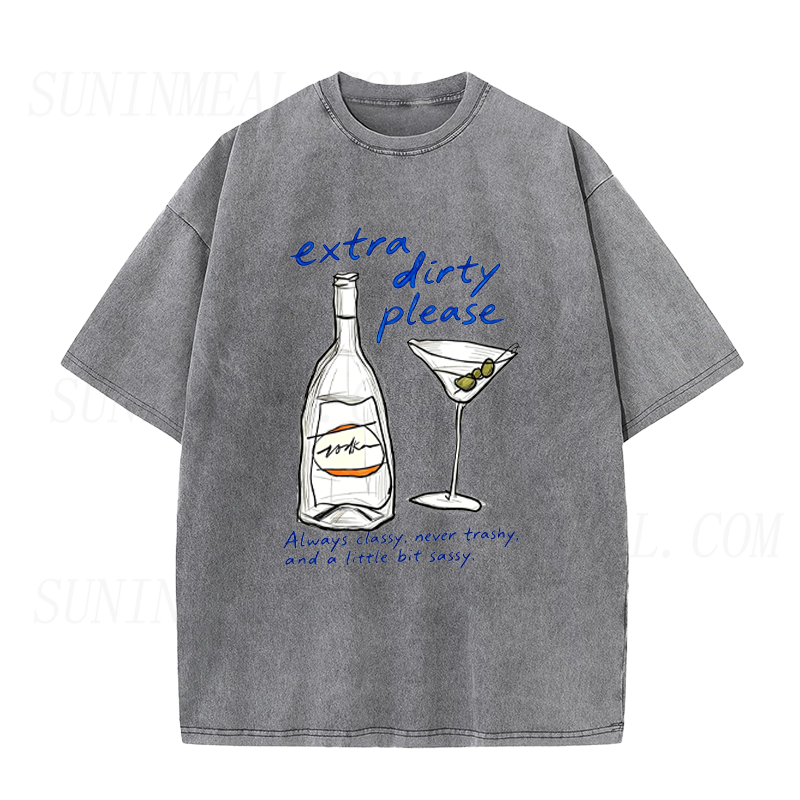 Extra Dirty Martini Please Unisex Tee