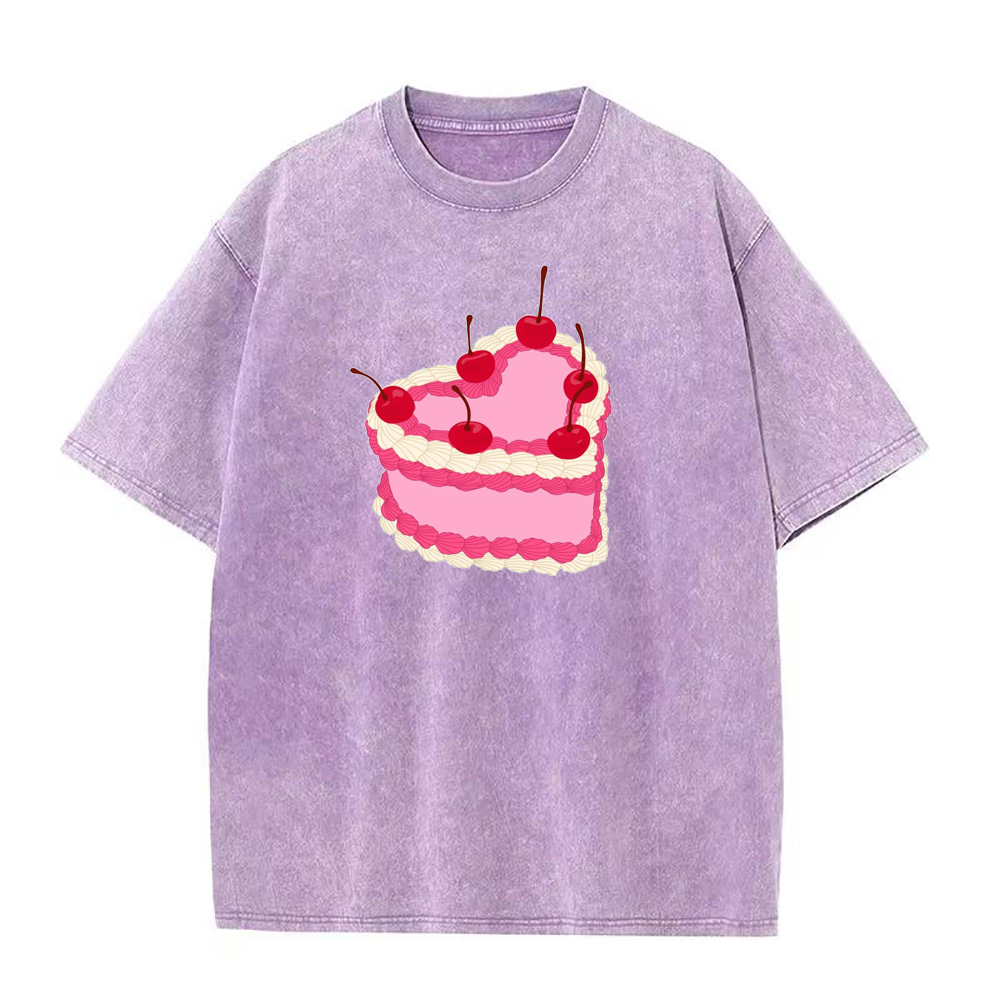チェリーケーキ ユニセックスTシャツ