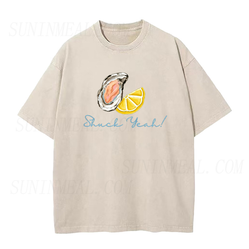 Shuck Yeah Oyster & Lemon Unisex Tee