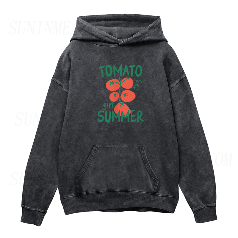 Tomato Girl Summer Unisex Hoodie