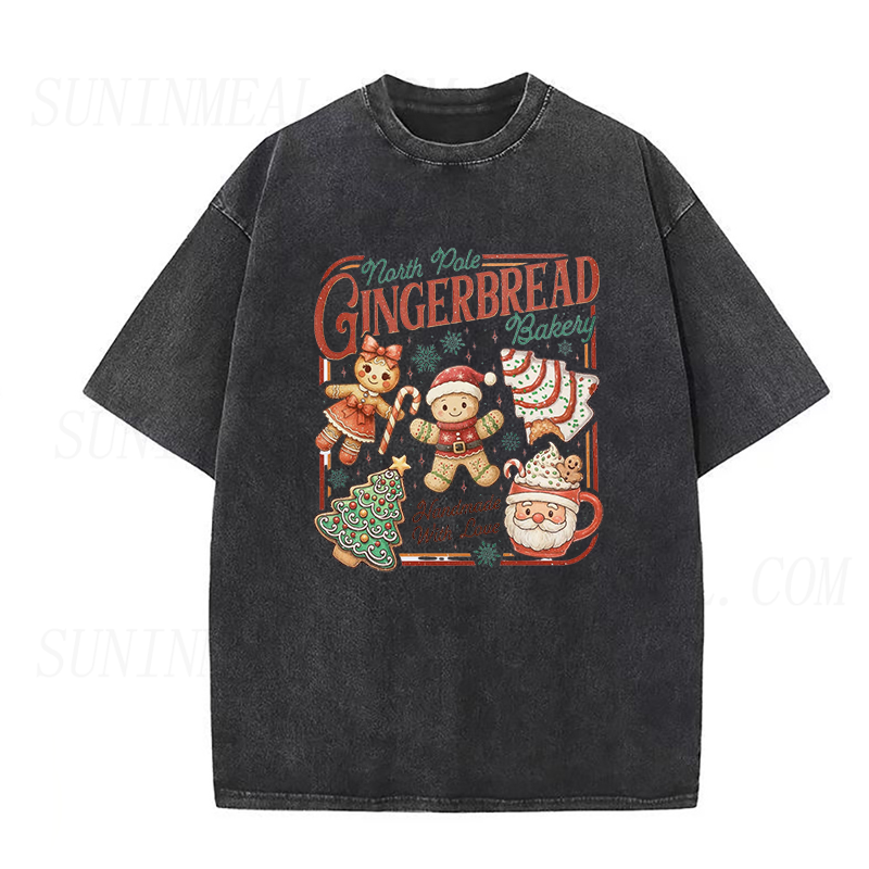 North Pole Gingerbread Unisex Tee