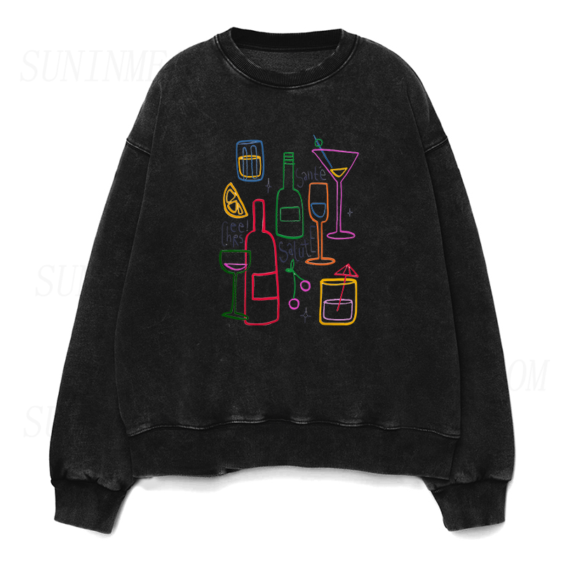 Cheers Salute Santé Unisex Crewneck Sweatshirt