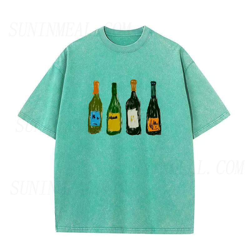 Wine Bottles Unisex Tee