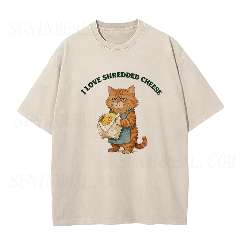 I Love Shredded Cheese Unisex Tee