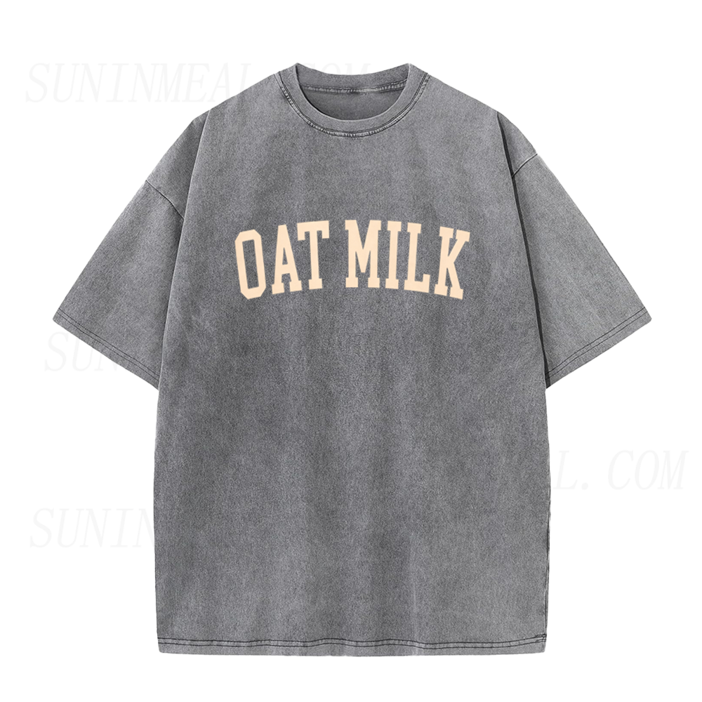 Vegan Oat Milk Unisex Tee