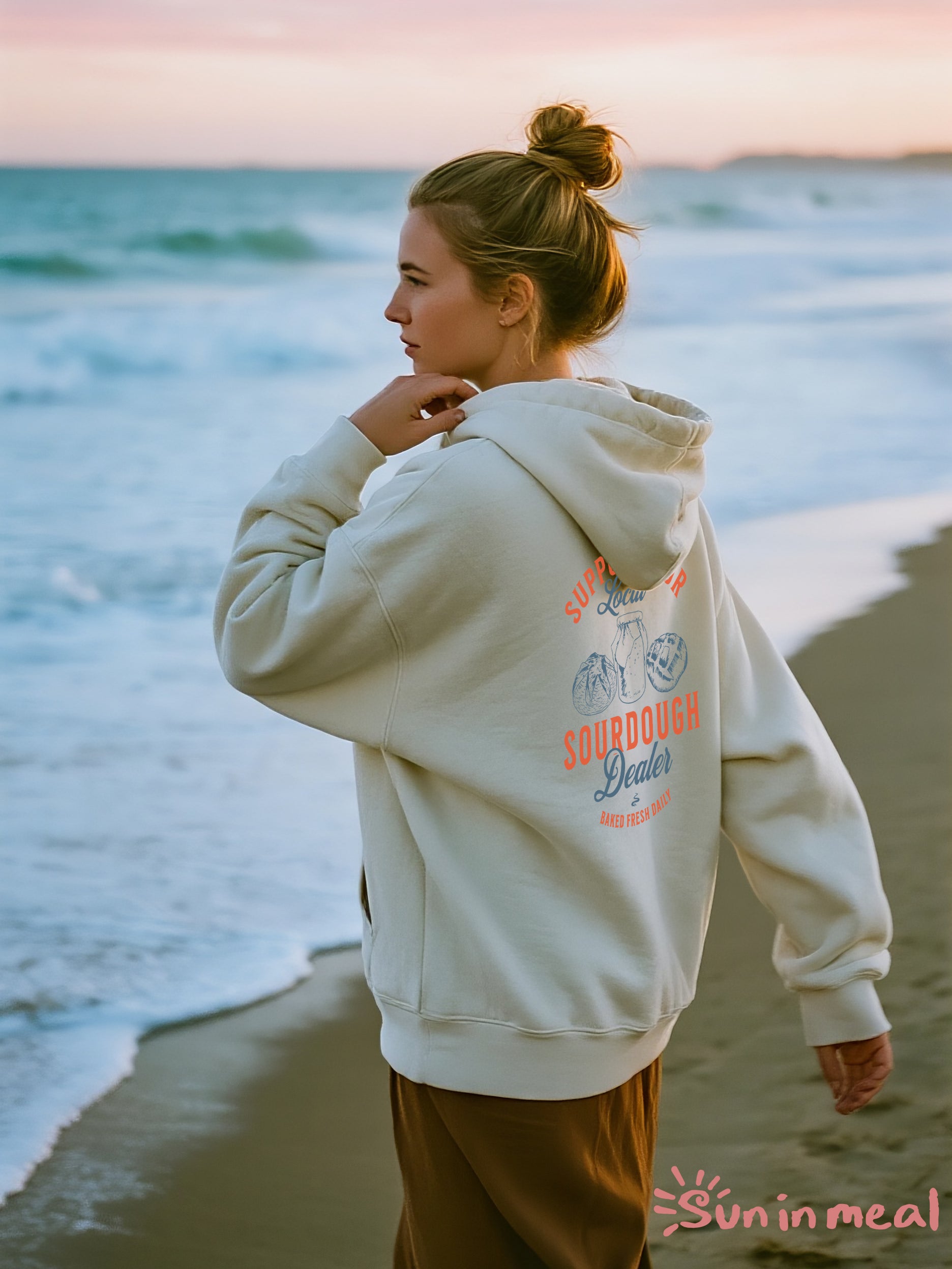 Local Sourdough Dealer baked fresh daily Unisex Hoodie