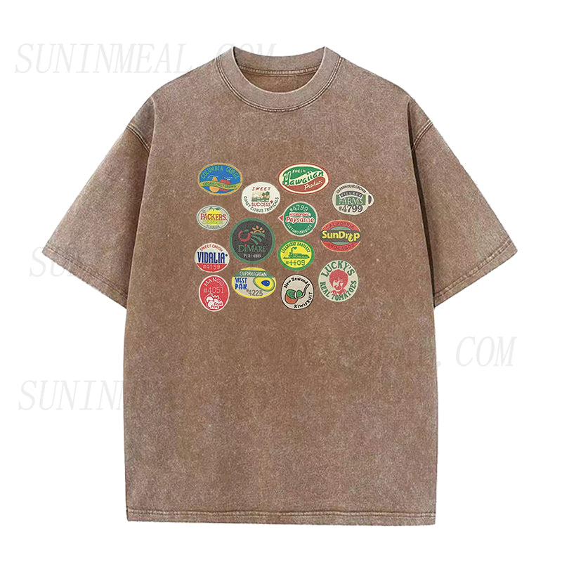 fruit sticker Unisex Tee