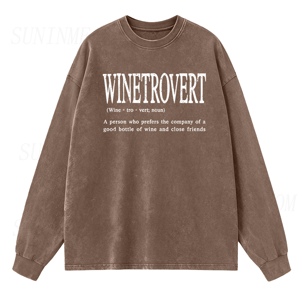Funny Wine Definition Long Sleeve Unisex Tee