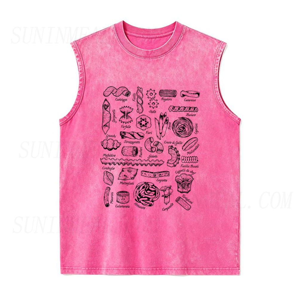 Pasta Unisex Tank Top