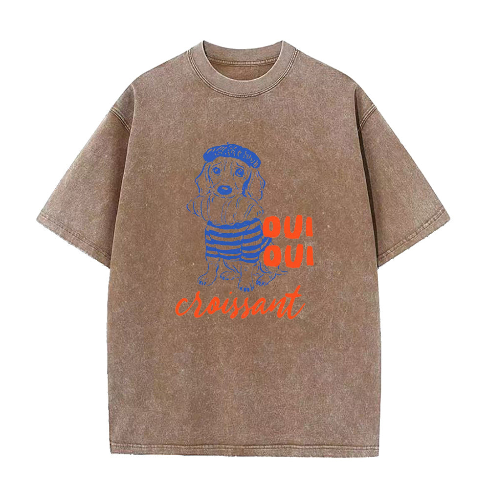 Dog oui oui Unisex Tee