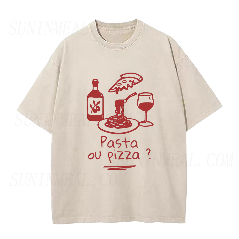 Pasta or Pizza Unisex Tee
