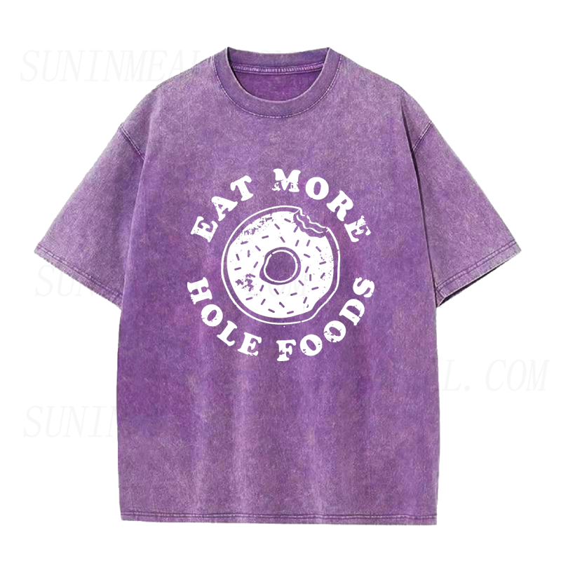 Eat More Hole Foods Donut Unisex Tee