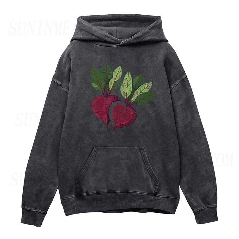 Beet heart Unisex Hoodie