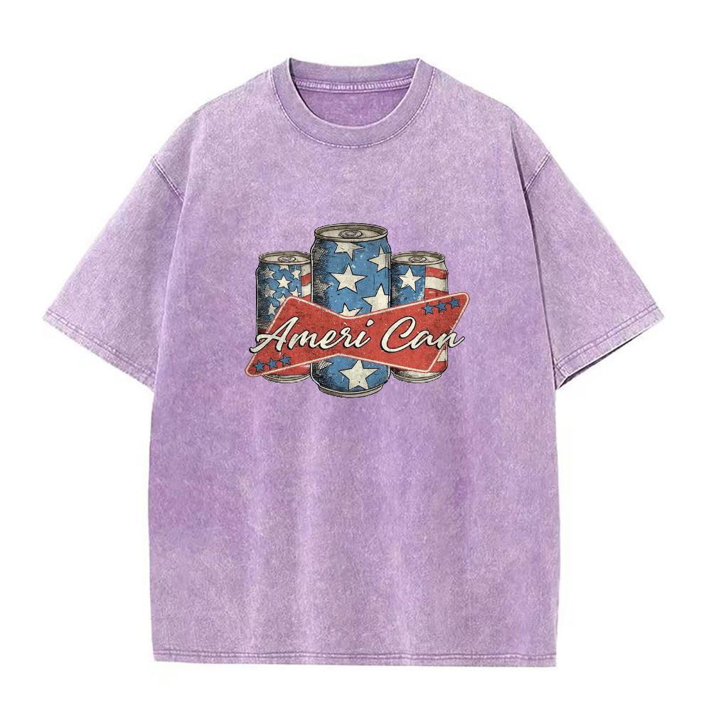 Ameri Can Down Unisex Tee