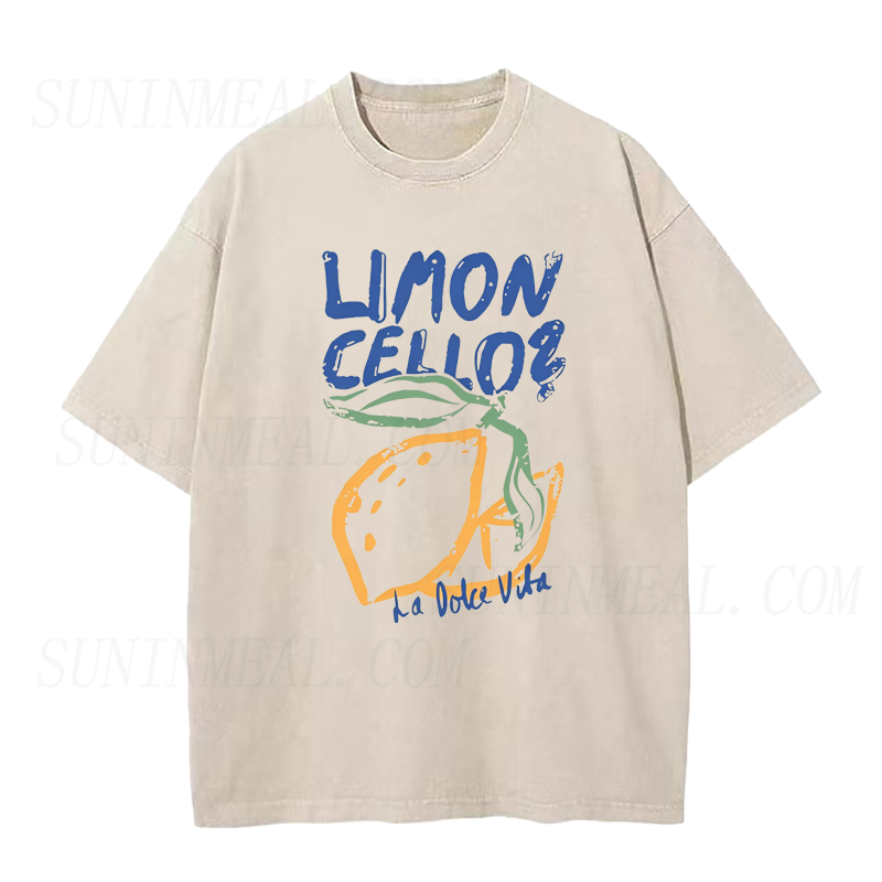 Retro Limoncello La Dolce Vita Unisex Tee