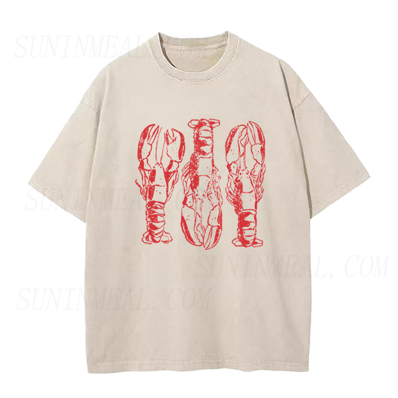 ロブスター ユニセックス Tシャツ
