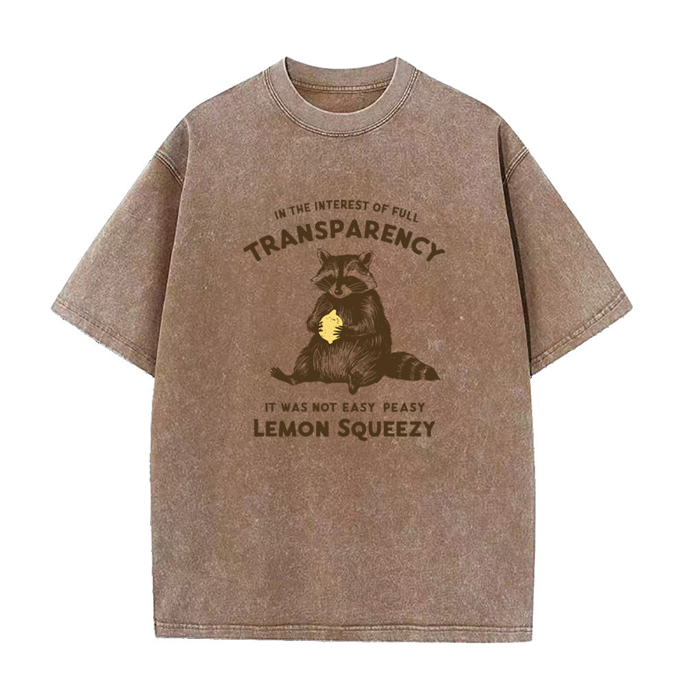 イット・ワズ・ノット・イージー・ピージー・レモン・スクイージー・ユニセックスTシャツ