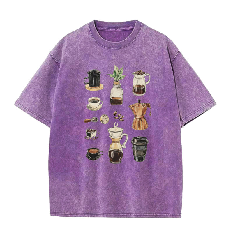 Minimal Coffee Set Unisex Tee